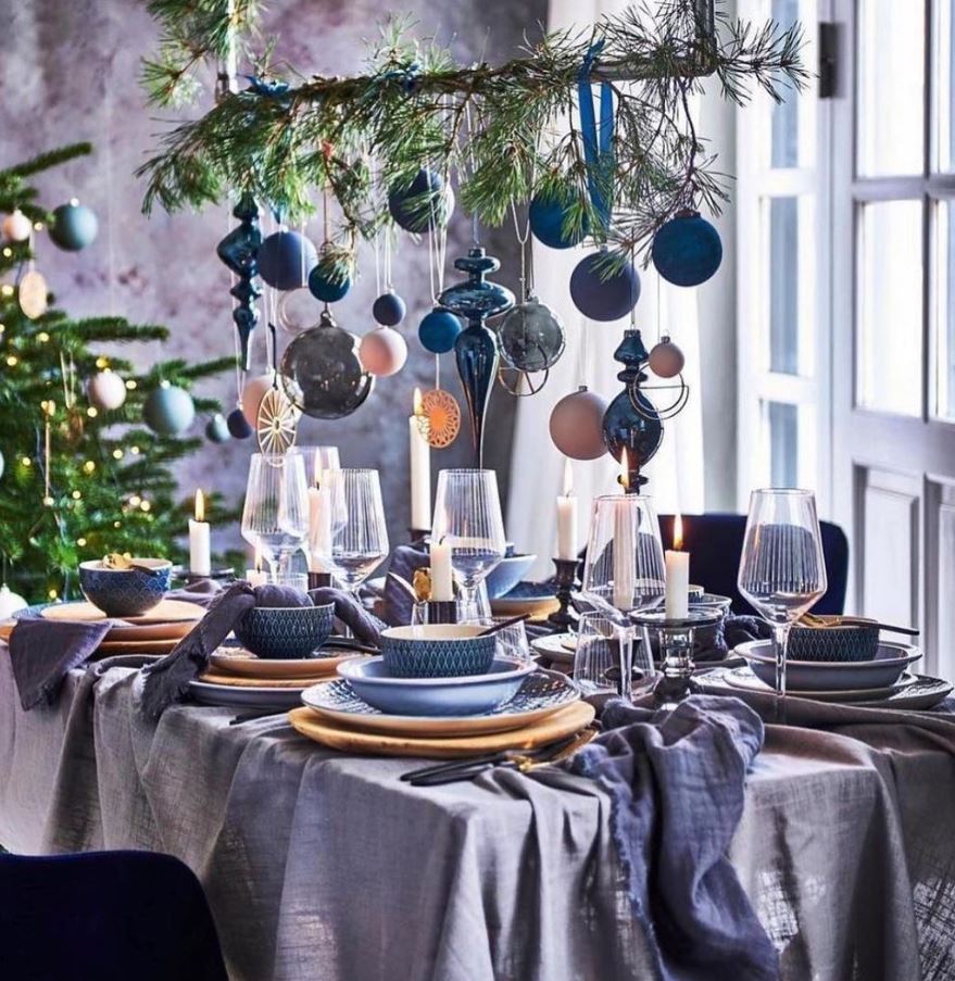 ideas para decorar la mesa navideña