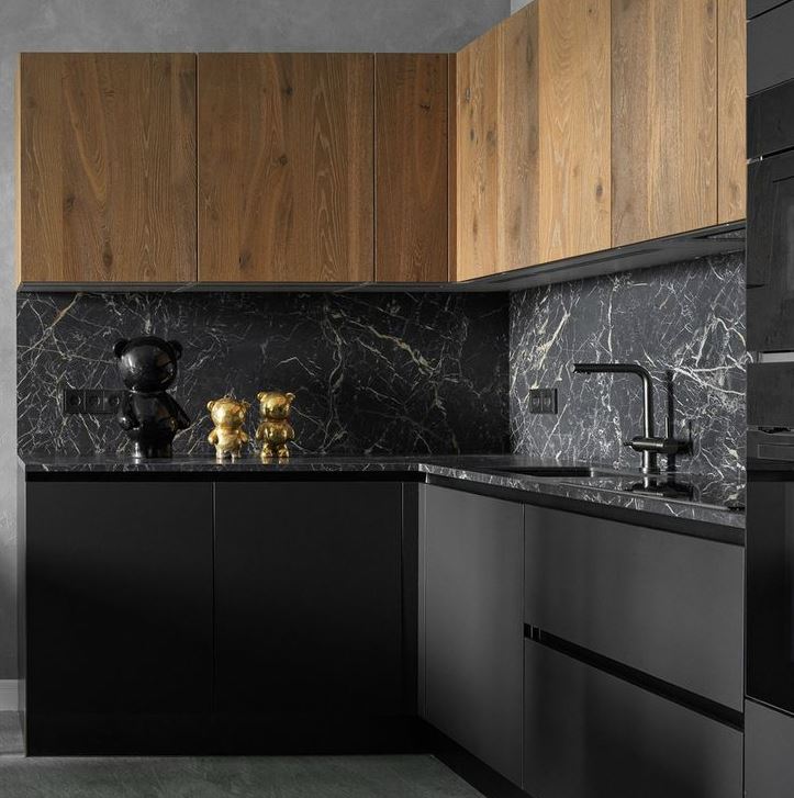 Cocinas de Estilo Blanco y Negro Cocinas de Estilo Blanco y Negro