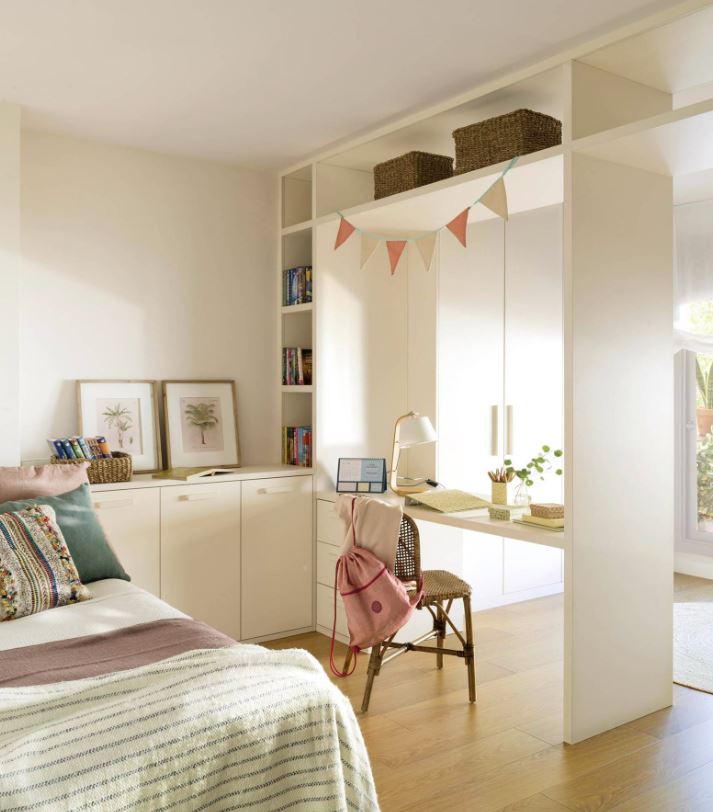 como decorar una habitacion para estudio