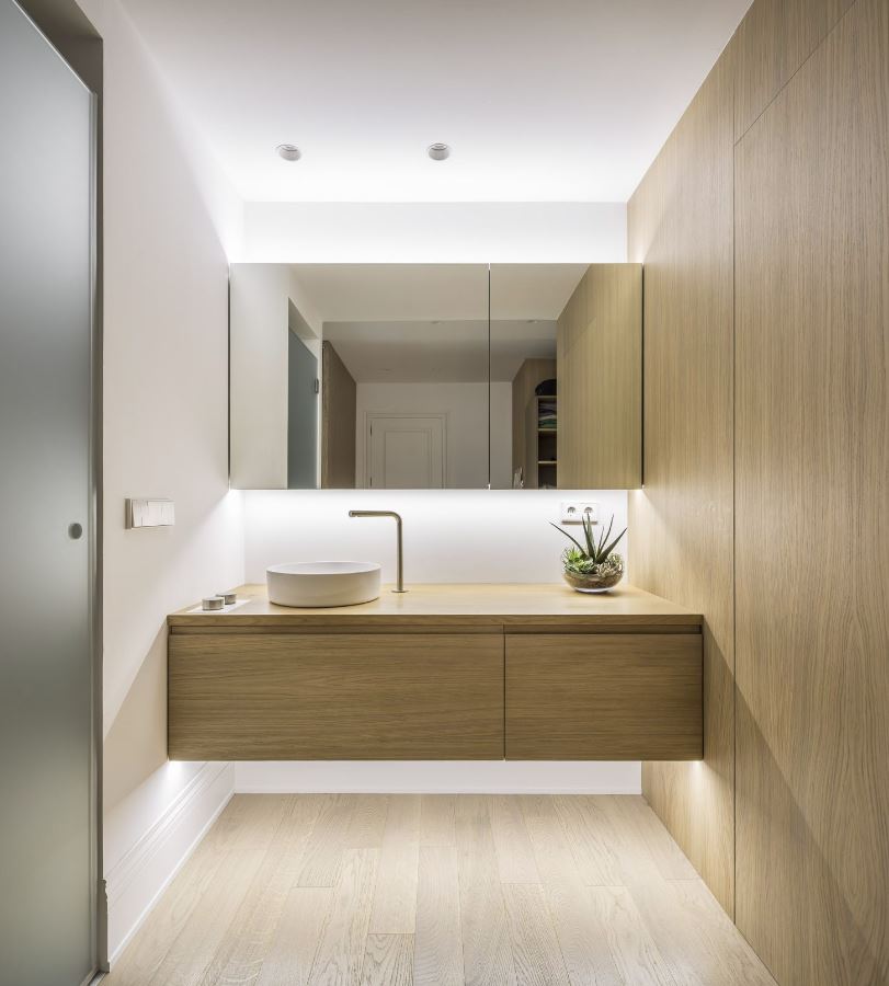 cuarto de baño sin ventanas