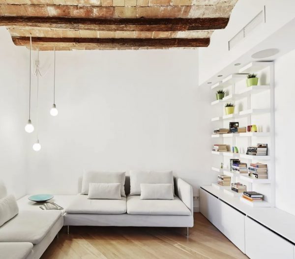 decorar salon sin ventanas