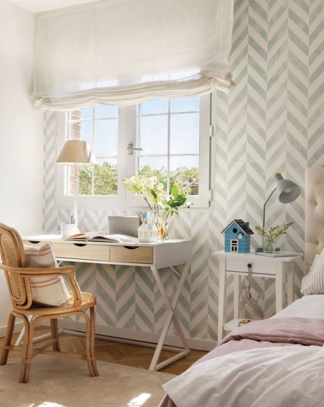 habitacion de estudio juvenil