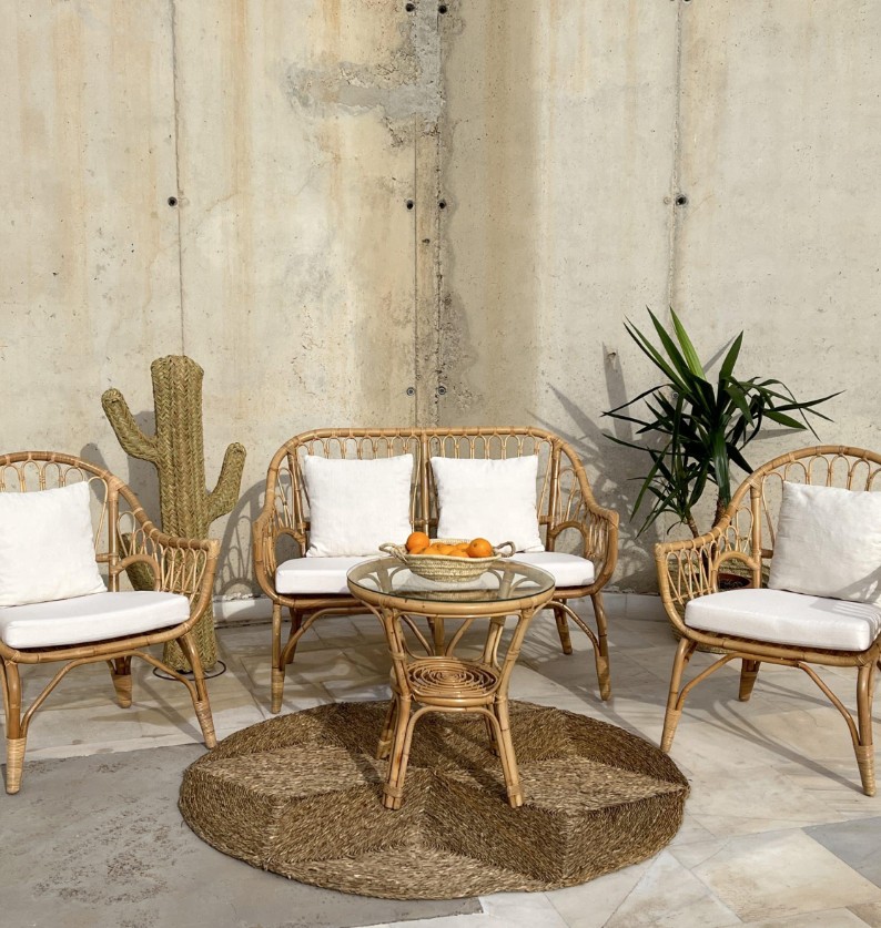 cómo combinar muebles de caña cómo combinar muebles de caña