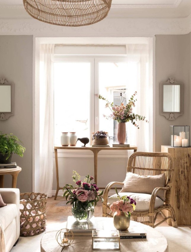 decorar salón con muebles de caña decorar salón con muebles de caña